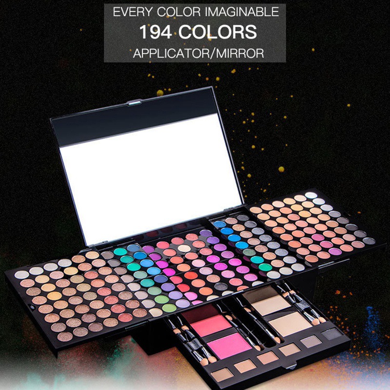 Beauty Makeup Tool Collection - 40-252 Colors Eyeshadow Palette Contour Glitter