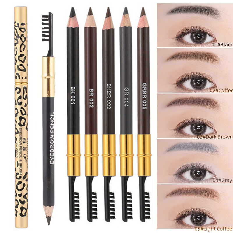 7 Colors Leopard Double Head E - огляд і ціна Eyebrow Pomade Pencil