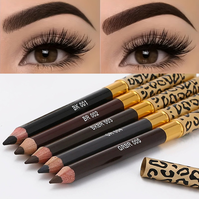 7 Colors Leopard Double Head E - огляд і ціна Eyebrow Pomade Pencil
