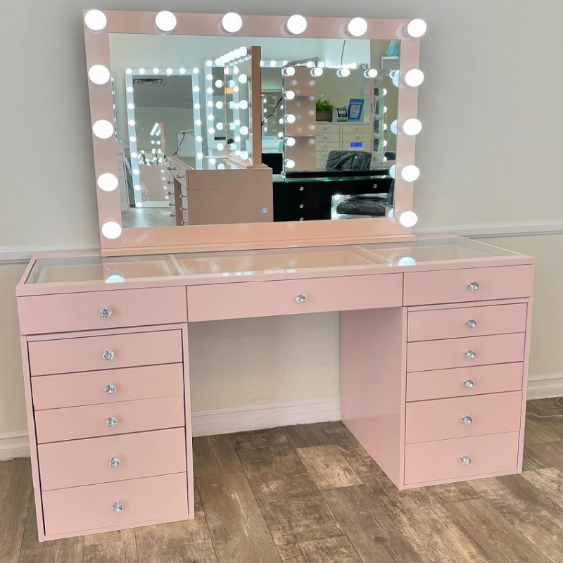 custom.LED Lighted Mirror Make - огляд і ціна Beauty Makeup Usa