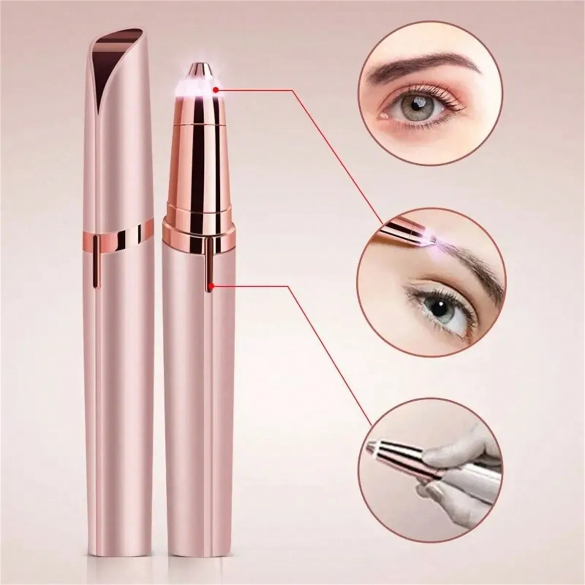 Women Electric Eyebrow Trimmer - огляд і ціна Eyebrow Pomade Pencil