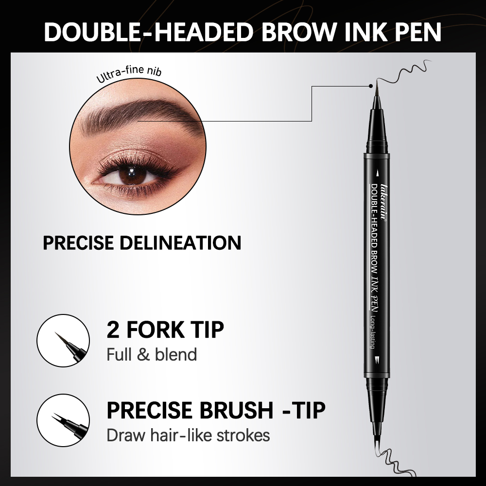 2 Fork Eyebrow Pencil Double-h - огляд і ціна Eyebrow Pomade Pencil