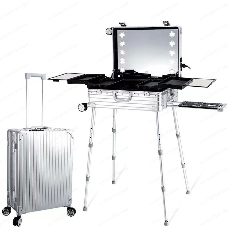 22 inch Trolley Suitcase LED L - огляд і ціна Beauty Makeup Trolley