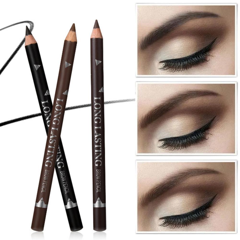 3-Color Long Lasting Black Bro - огляд і ціна Eyebrow Pomade Pencil