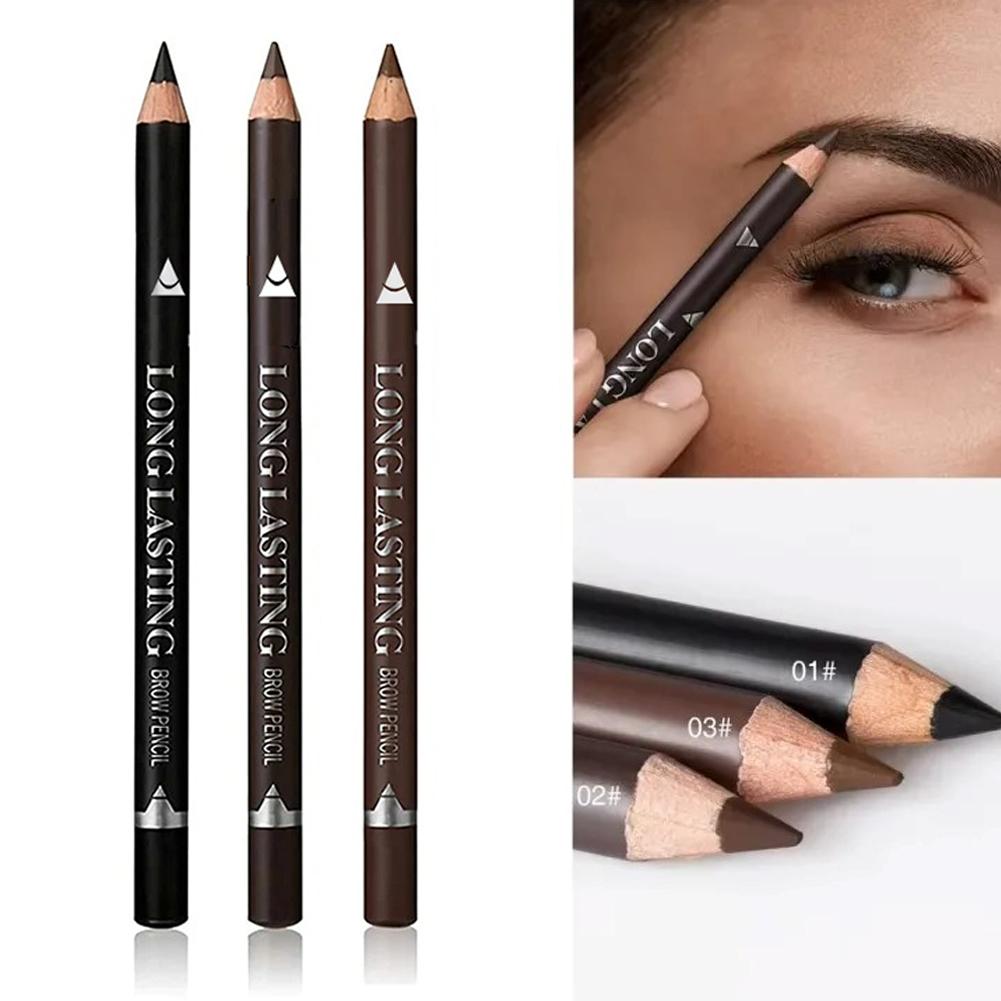 3-Color Long Lasting Black Bro - огляд і ціна Eyebrow Pomade Pencil