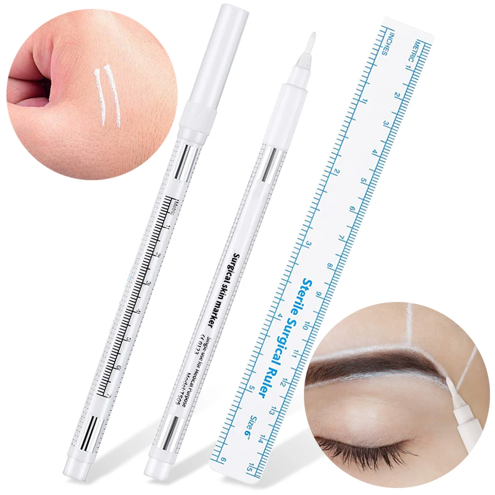 1set Marker Eyebrow Tattoo Pen - огляд і ціна Eyebrow Pomade Pencil