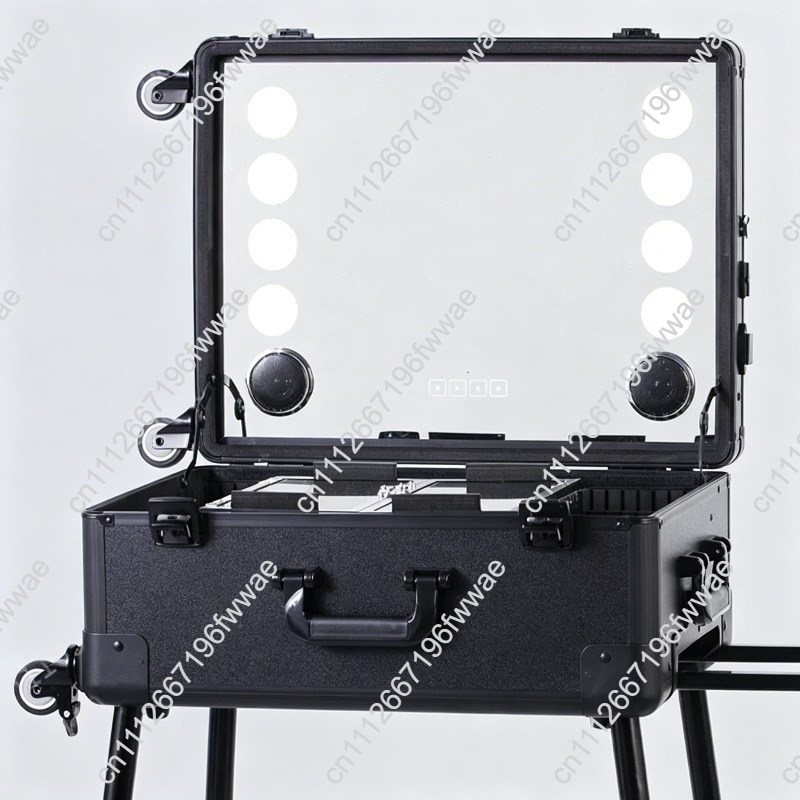 For Makeup box with light trol - огляд і ціна Beauty Makeup Trolley
