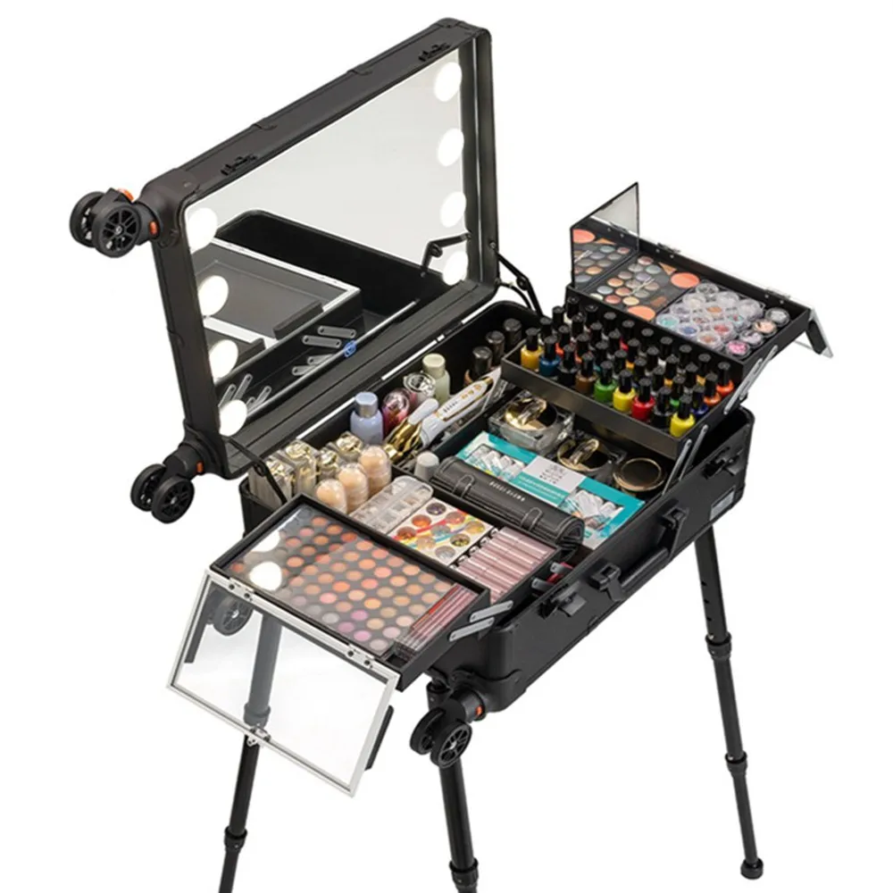 Aluminum Frame Professional Ro - огляд і ціна Beauty Makeup Trolley