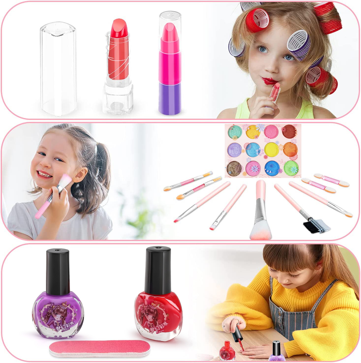 Kids Makeup Toy Kit for Girls, - огляд і ціна Beauty Makeup Usa