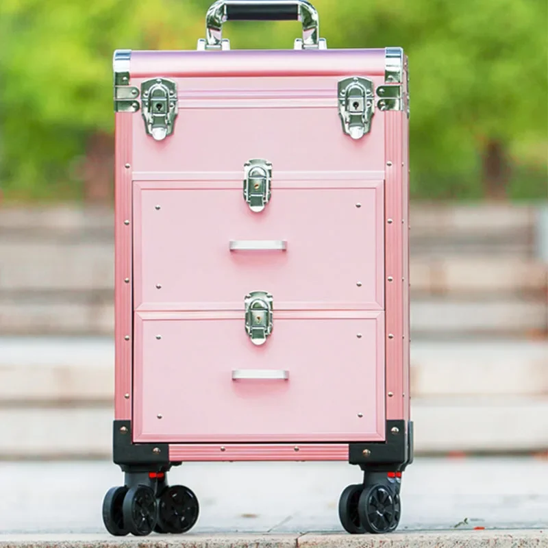 220V NEW Aluminum Alloy Profes - огляд і ціна Beauty Makeup Trolley