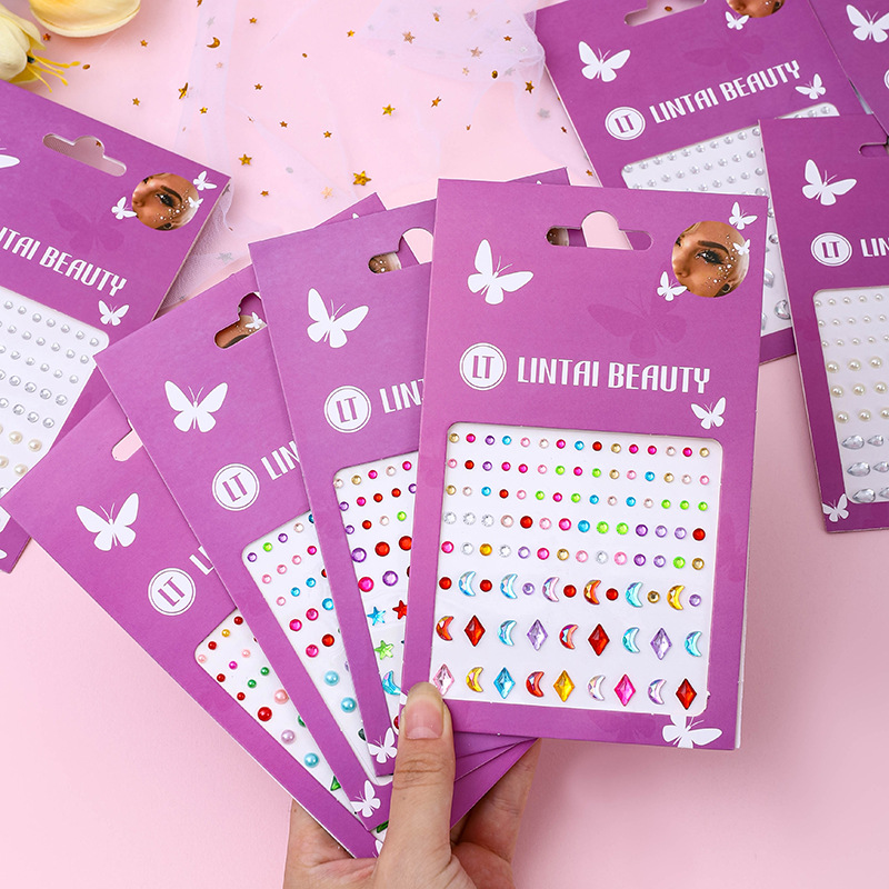 Hot Selling Face Gems Stickers - огляд і ціна Beauty & Makeup Katia Di Paola