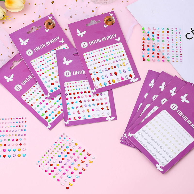 Hot Selling Face Gems Stickers - огляд і ціна Beauty & Makeup Katia Di Paola