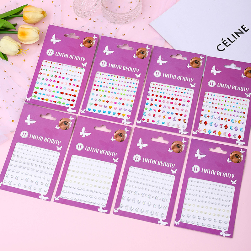 Hot Selling Face Gems Stickers - огляд і ціна Beauty & Makeup Katia Di Paola