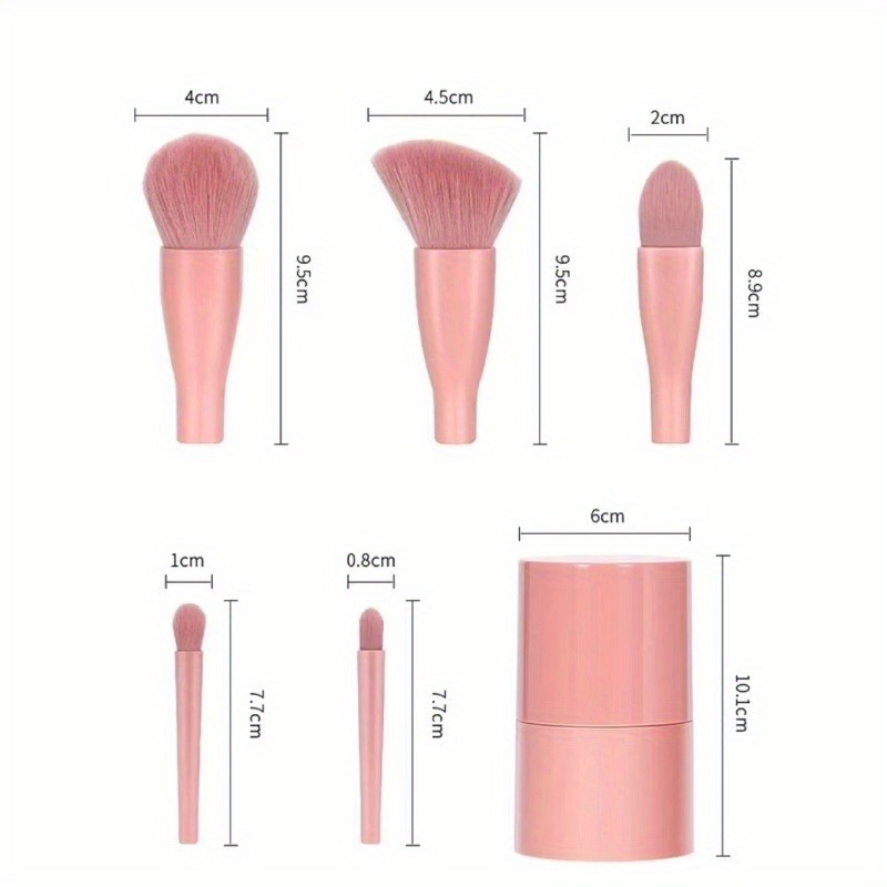 5Pcs/set Makeup Brushes Box Se - огляд і ціна Beauty Makeup Tool Collection